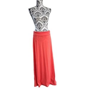 Orange/Peach Floor length skirt